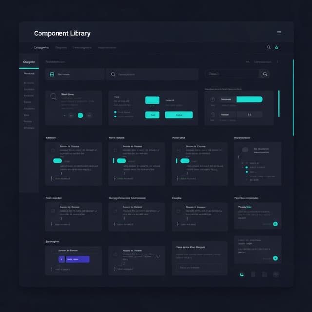 Screenshot of Design System Kit